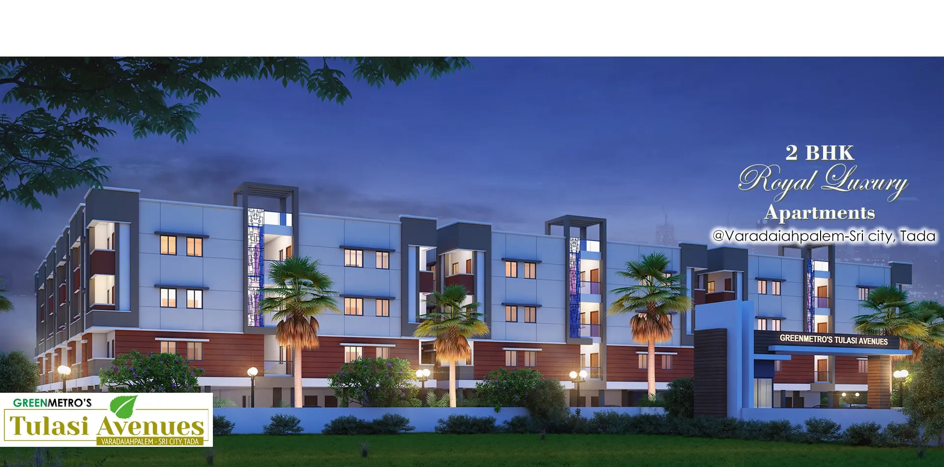 GreenMetro's Tulasi Avenues, Premium Apartments in TADA
